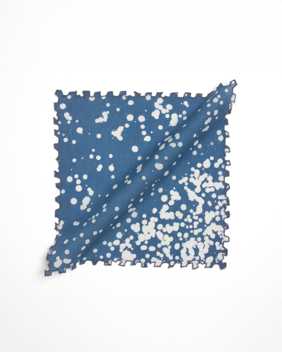 Set of 6 - Stipples Blue Cocktail Napkins