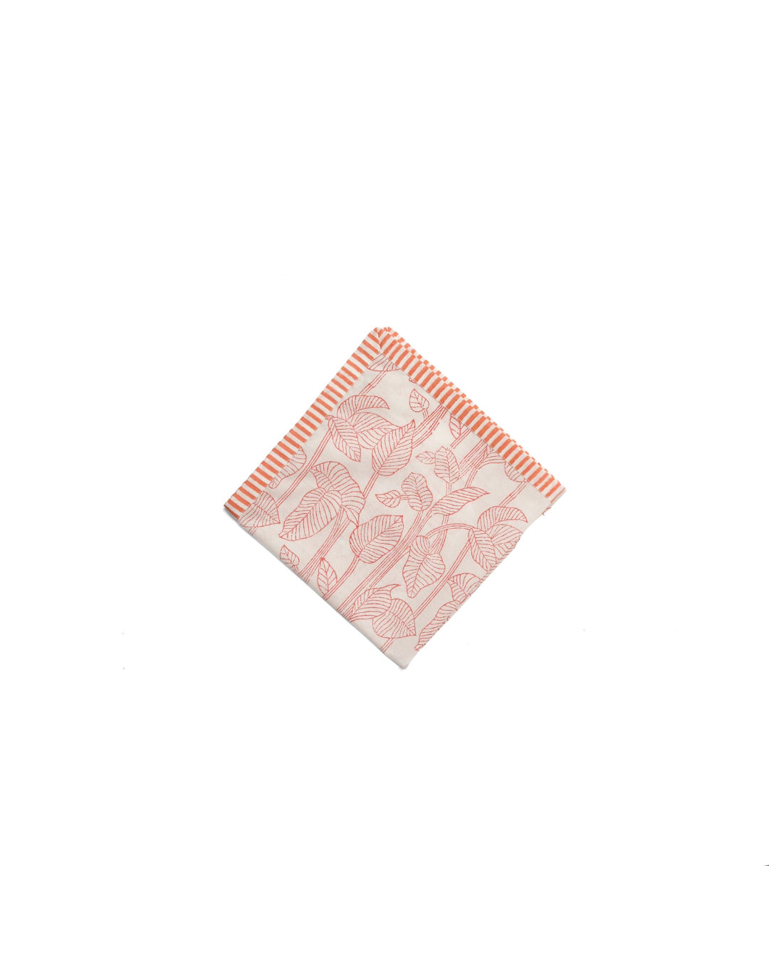 Set of 6 - Nature's Canvas Red Table Napkins