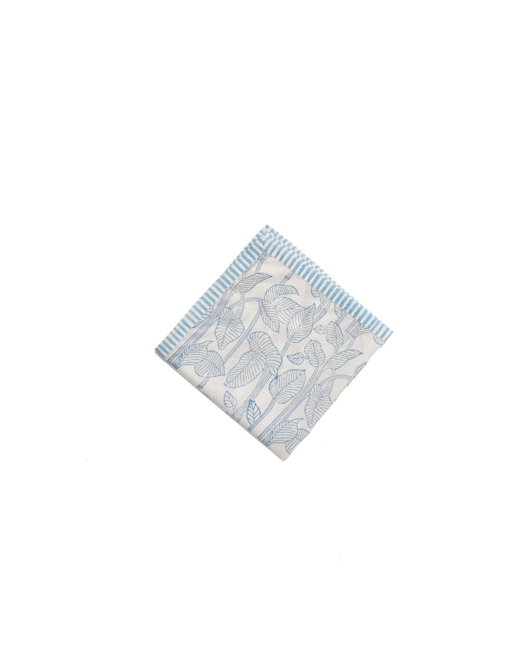 Set of 6 - Nature's Canvas Blue Table Napkins