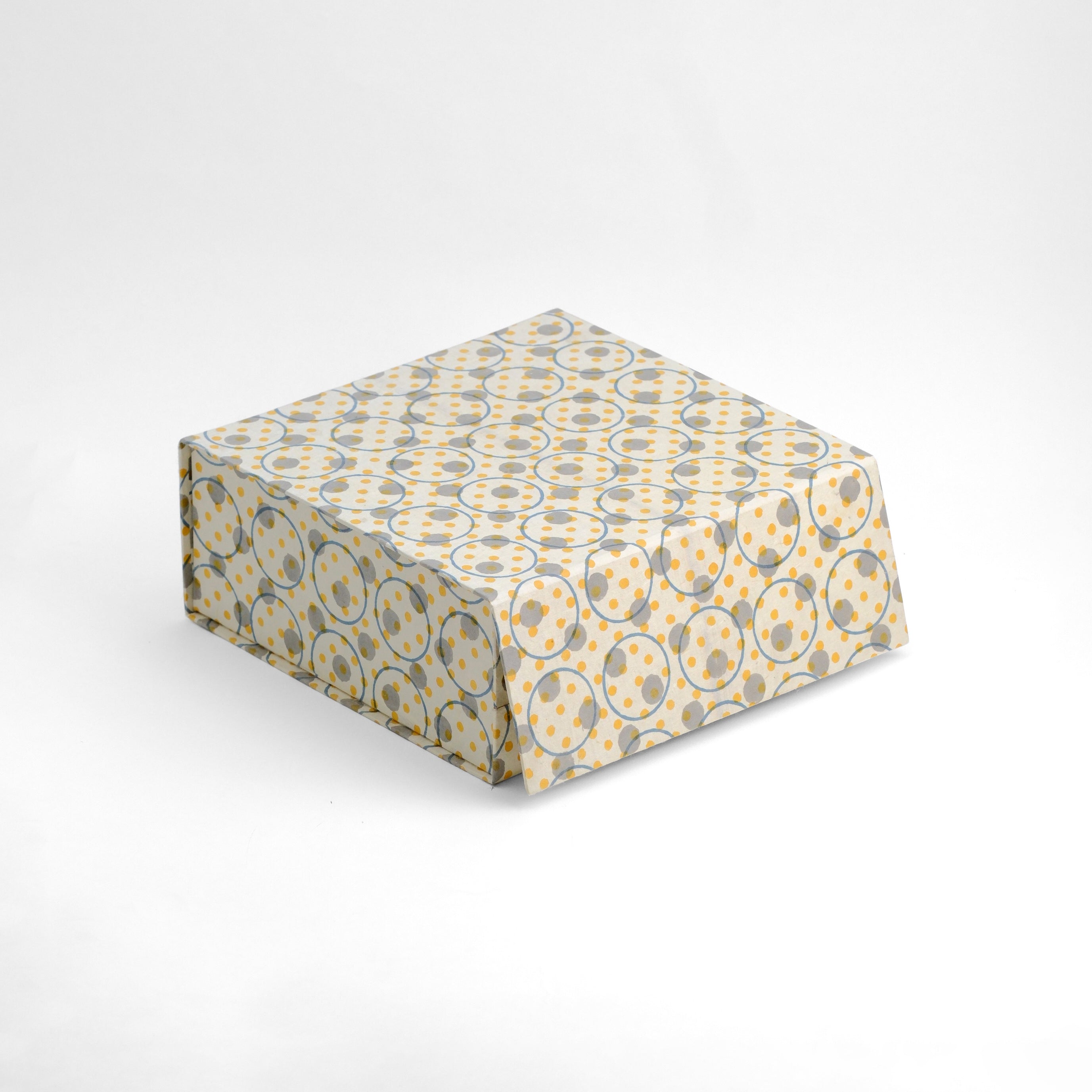 Gift Box - Yellow Kaleidoscope
