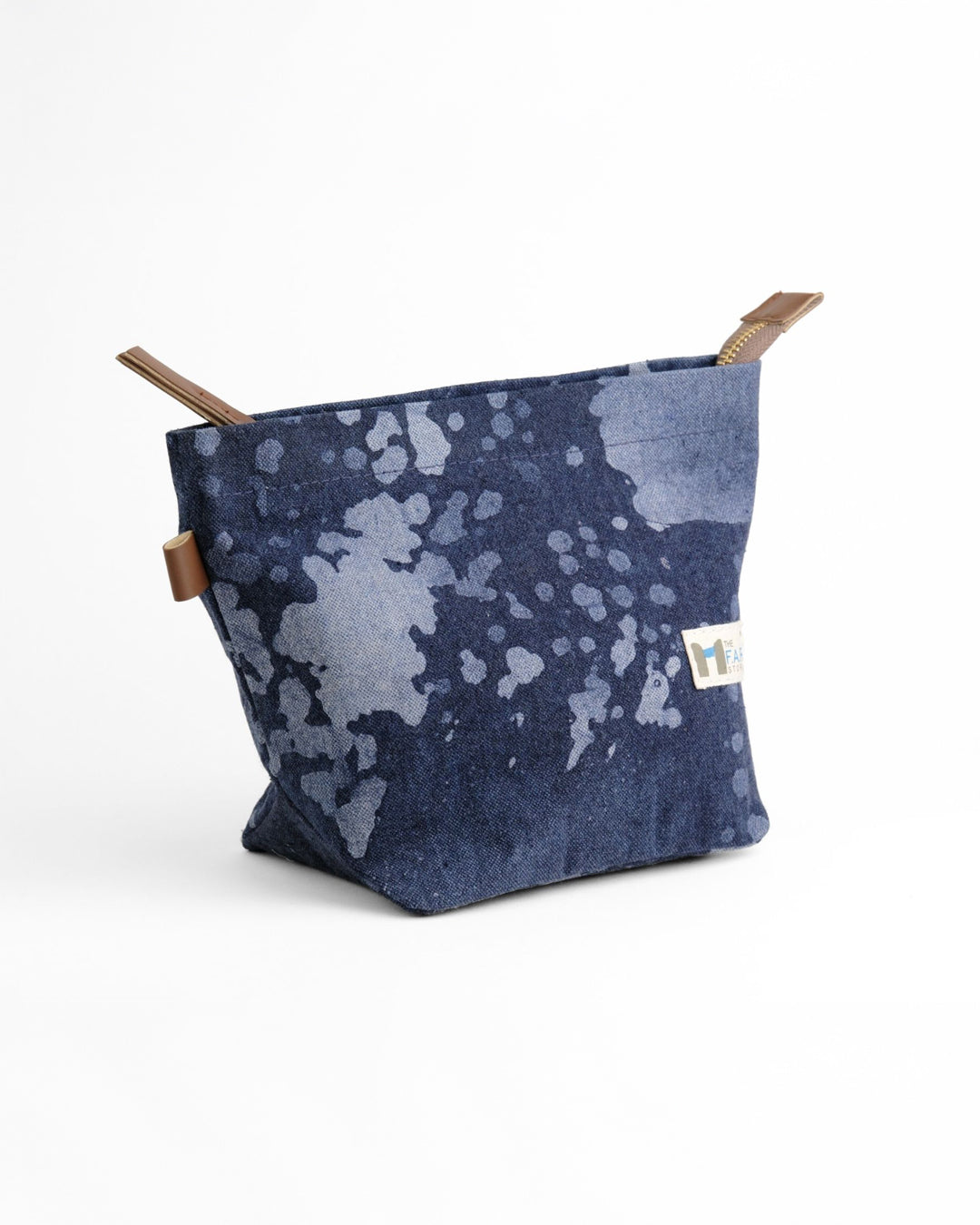 Denim Stipples - Travel Pouch (S)