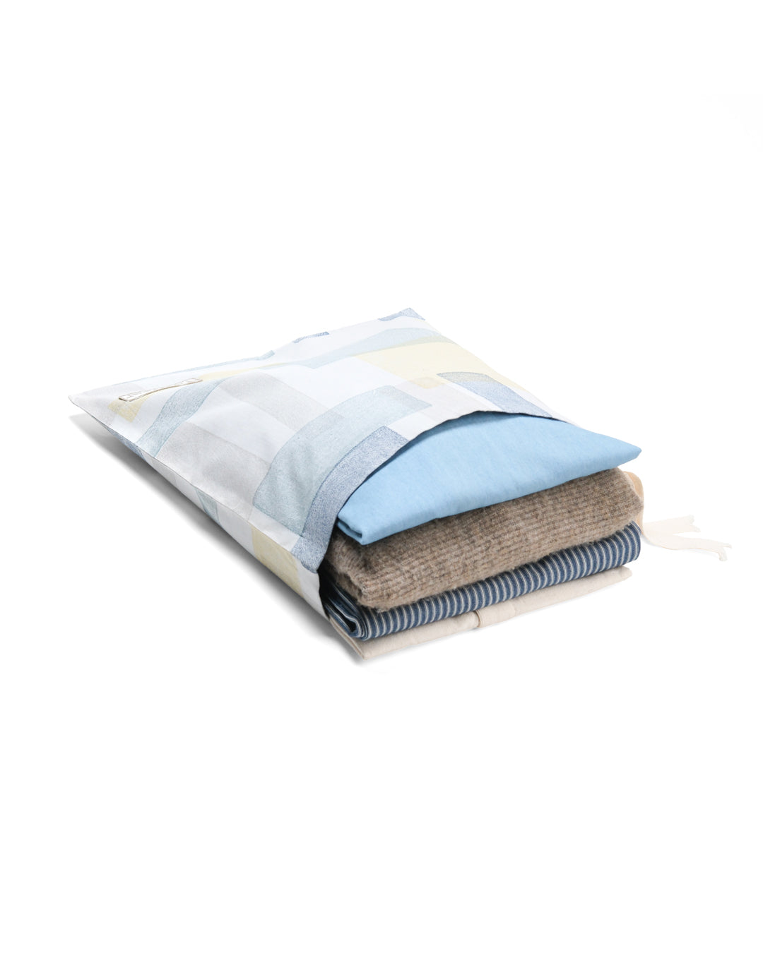 Set of 5 - Blockmetry Blue Travel Organiser