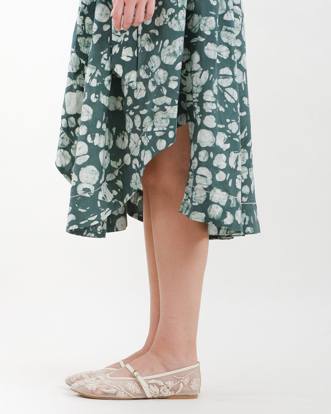 Forest Bloom Batik Dress