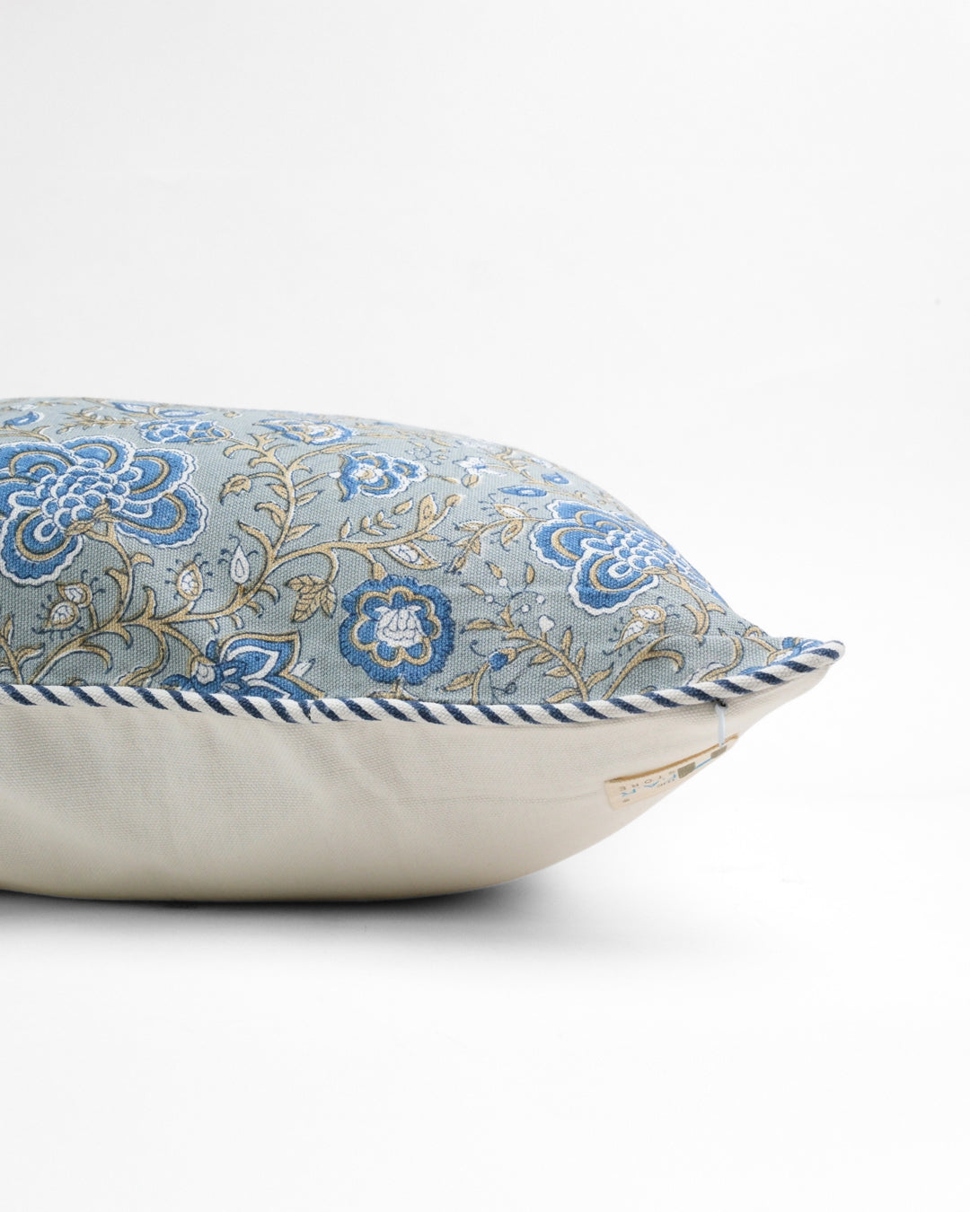 Nature's Canvas Floral Cushion Cover