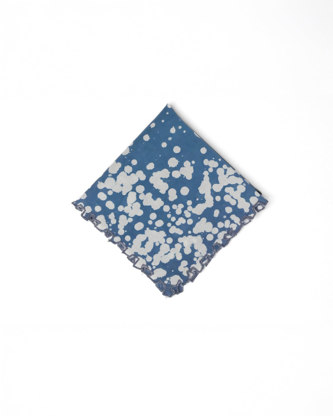 Set of 6 - Stipples Blue Cocktail Napkins