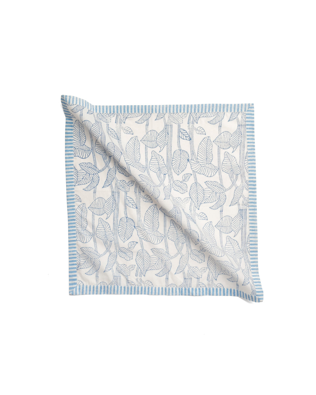 Set of 6 - Nature's Canvas Blue Table Napkins