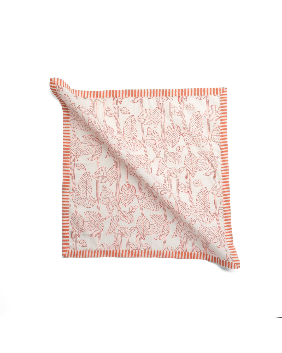 Set of 6 - Nature's Canvas Red Table Napkins