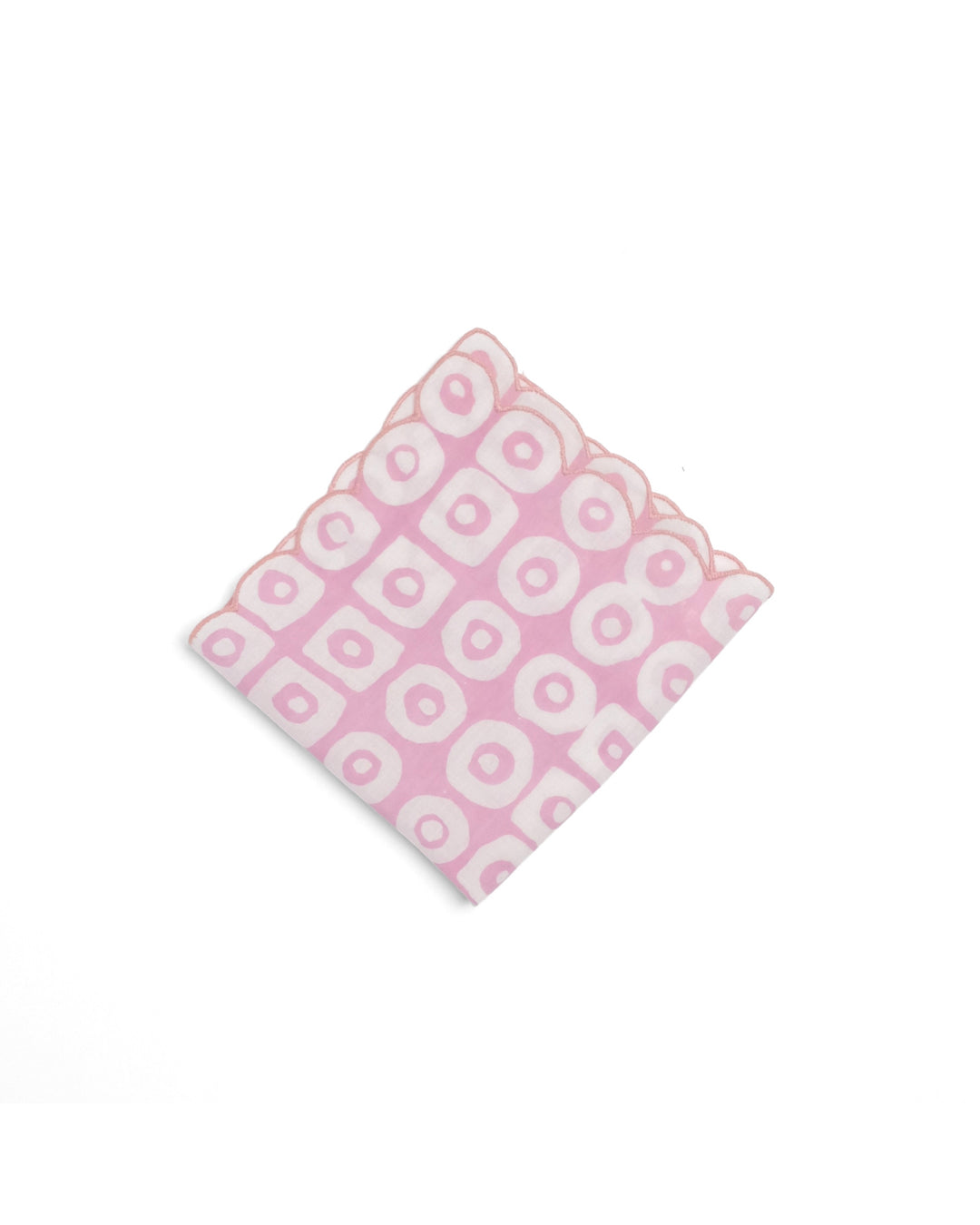 Set of 6 - Polo Baby Pink Cocktail Napkins