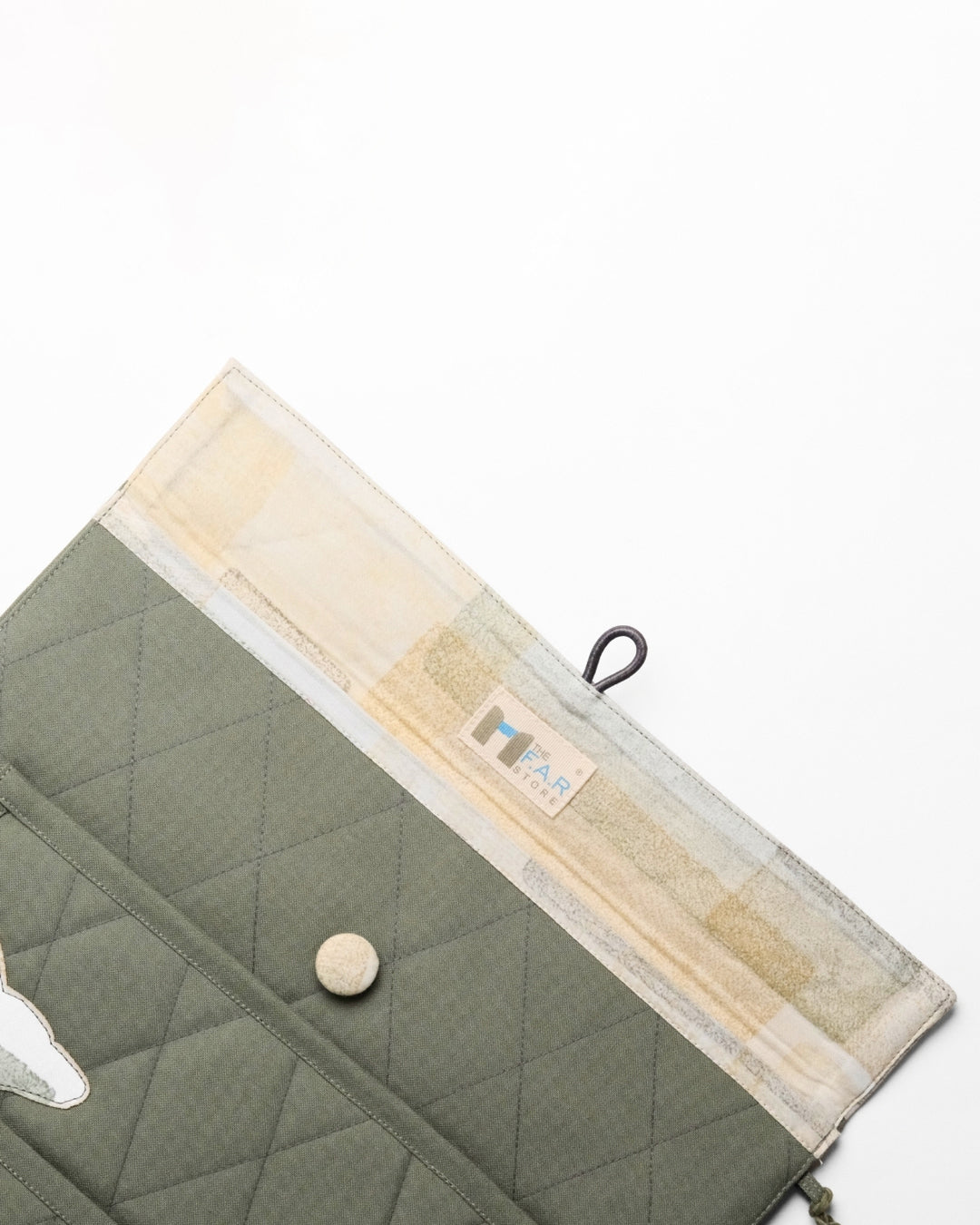 Gond Folk Kangaroo - Green Laptop Sleeve