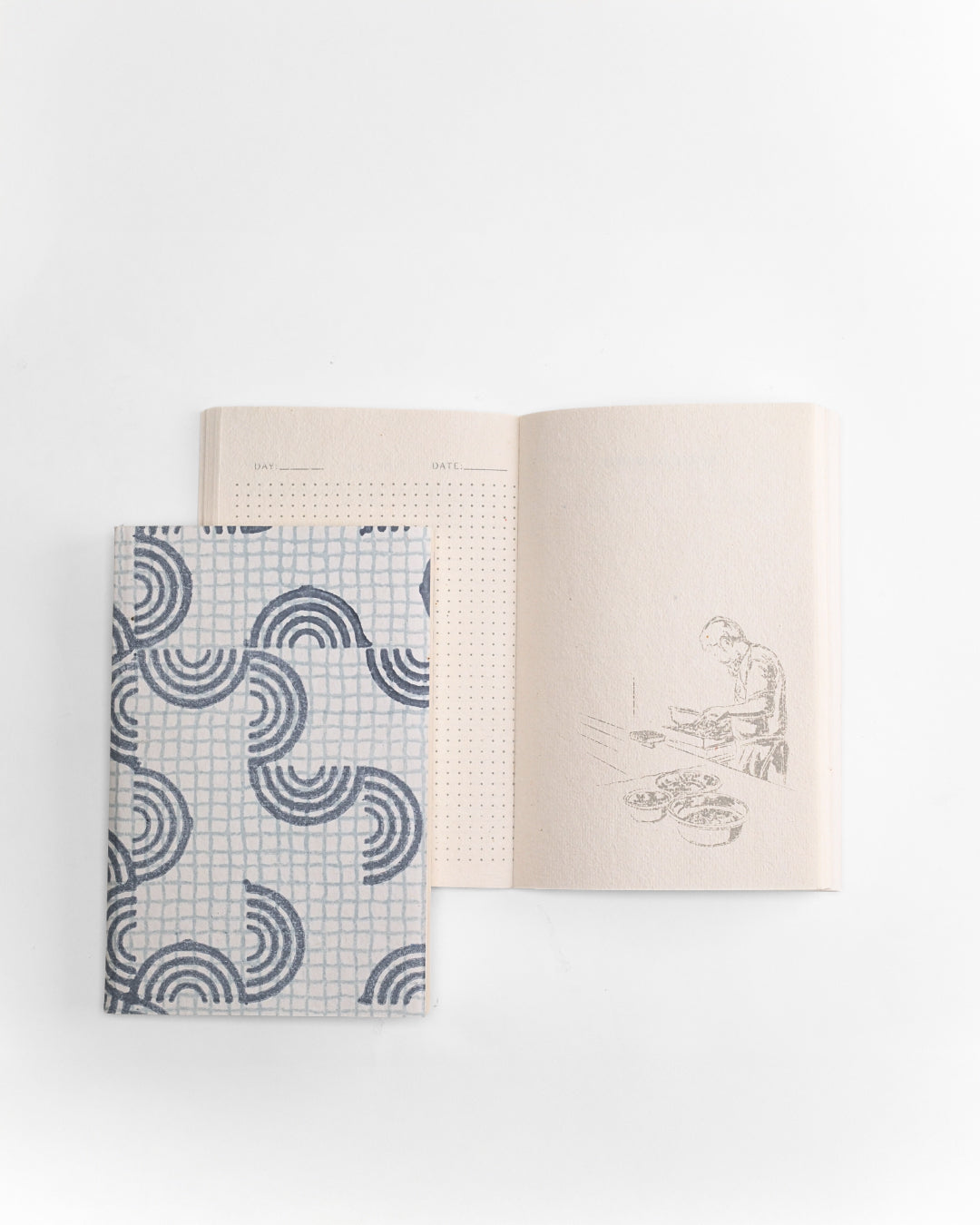 Midnight Blue Arcs - Planner