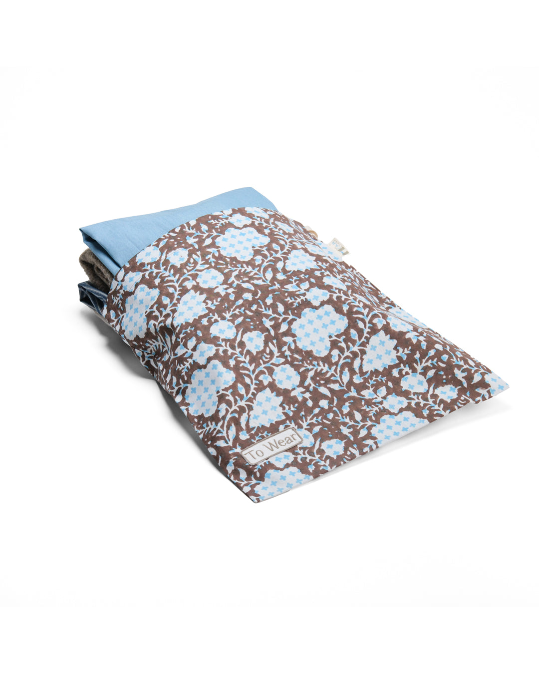 Set of 5 - Botanical Bliss Brown Travel Organiser