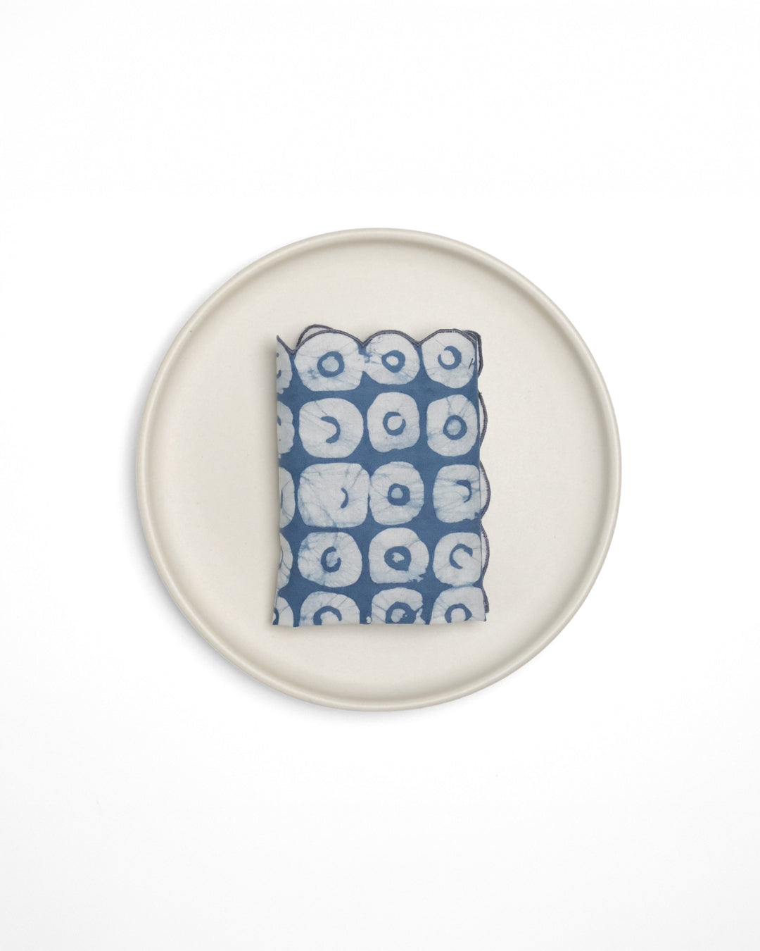 Set of 6 - Polo Blue Cocktail Napkins