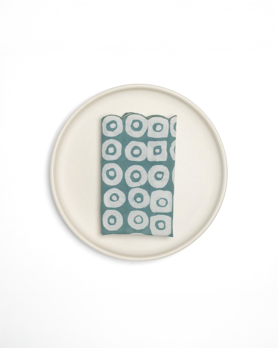 Set of 6 - Polo Green Cocktail Napkins
