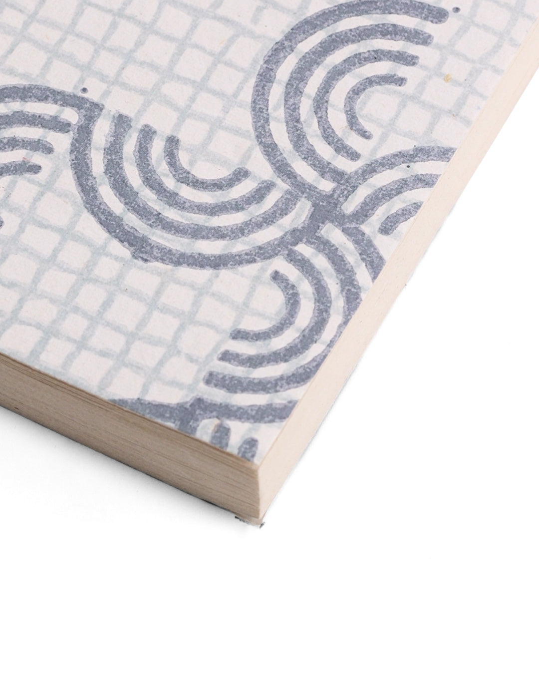 Midnight Blue Arcs - Square Diary