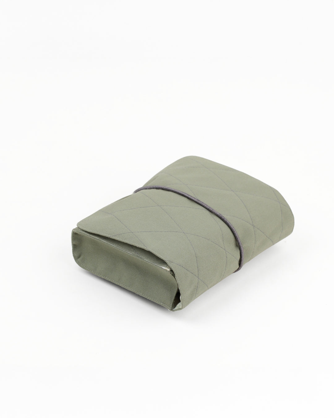 Gond Folk Whale - Green Cable Pouch