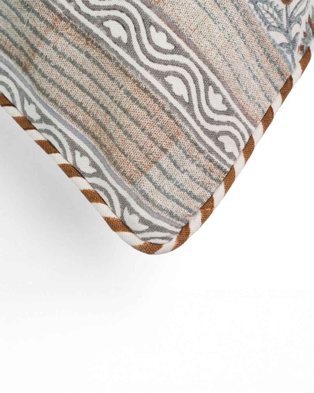 Timeless Neutrals - Floral Cushion Cover