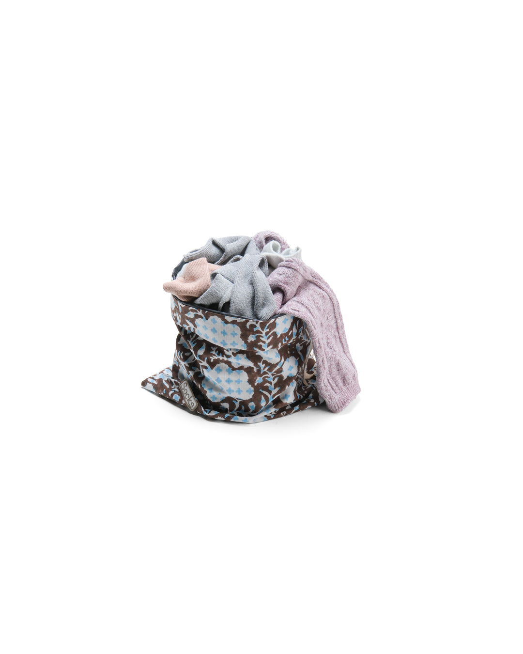 Set of 5 - Botanical Bliss Brown Travel Organiser