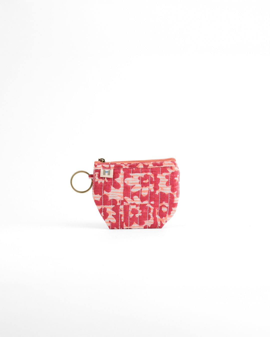 Set of 4 - Barcode Blue & Red Flat Pouch
