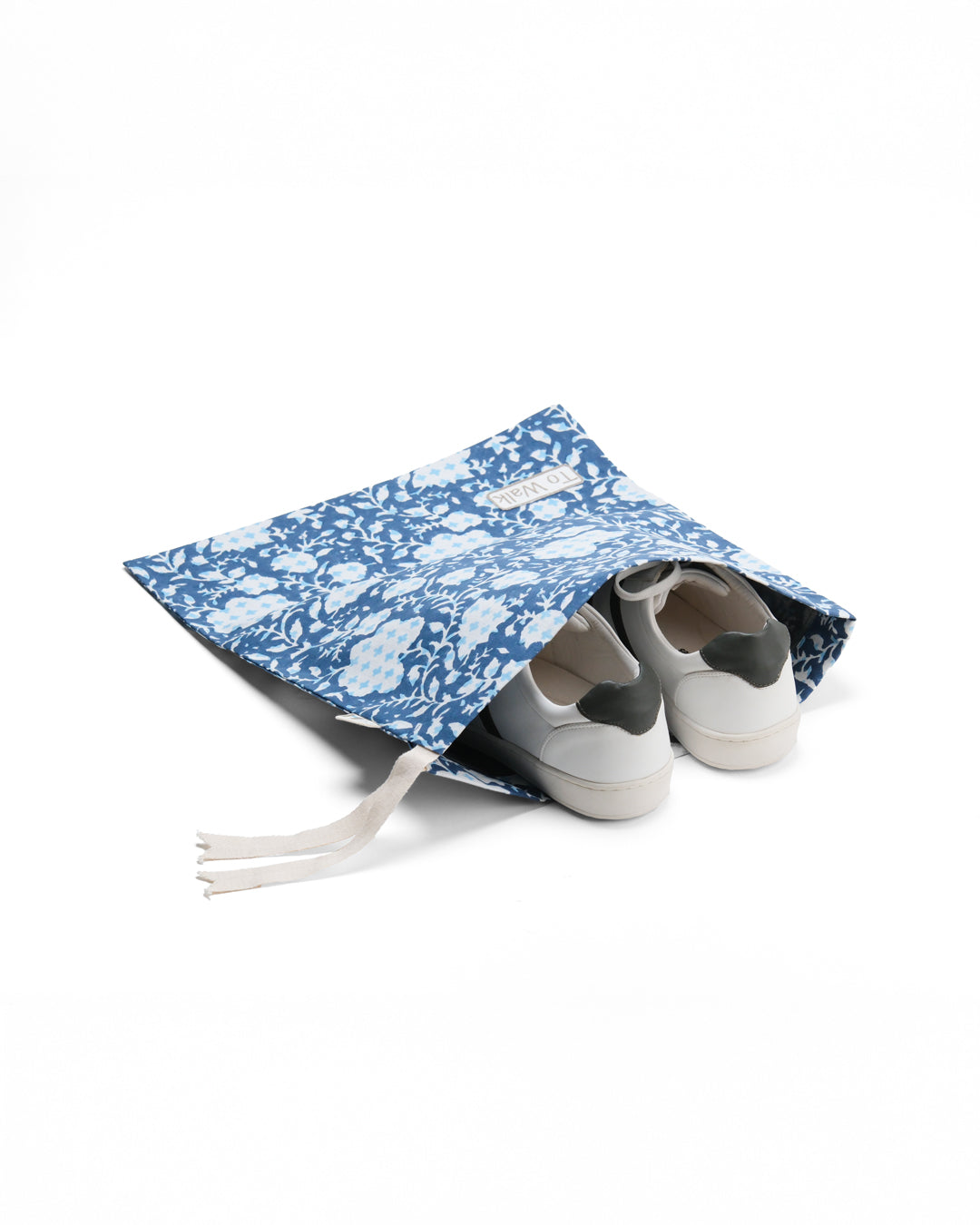 Set of 5 - Botanical Bliss Blue Travel Organiser