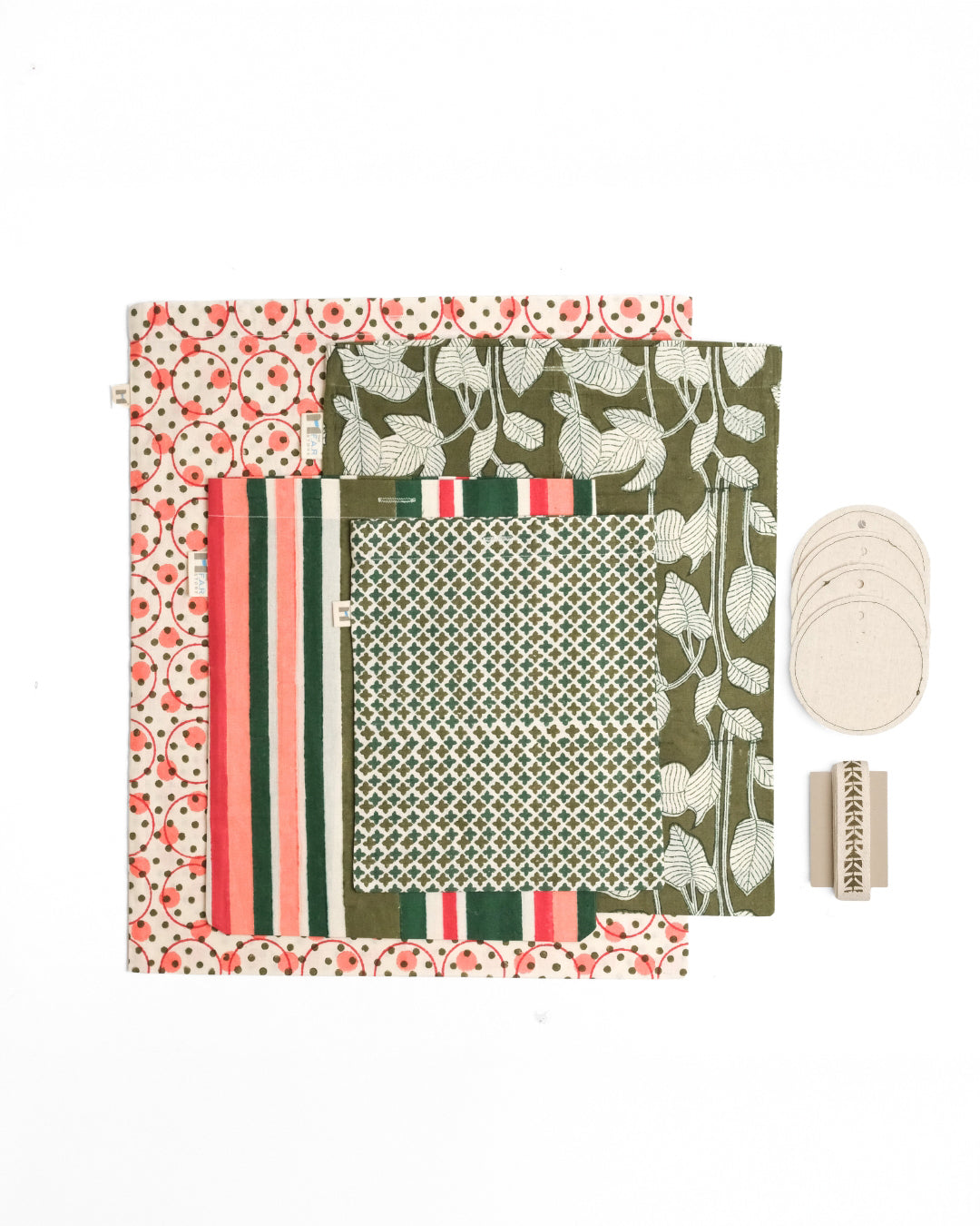 Set of 4 - Tohfa Green Gift Sleeves