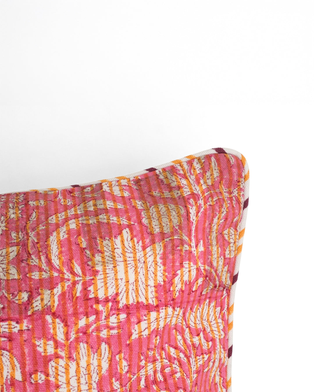Sunset Whispers - Floral Cushion Cover