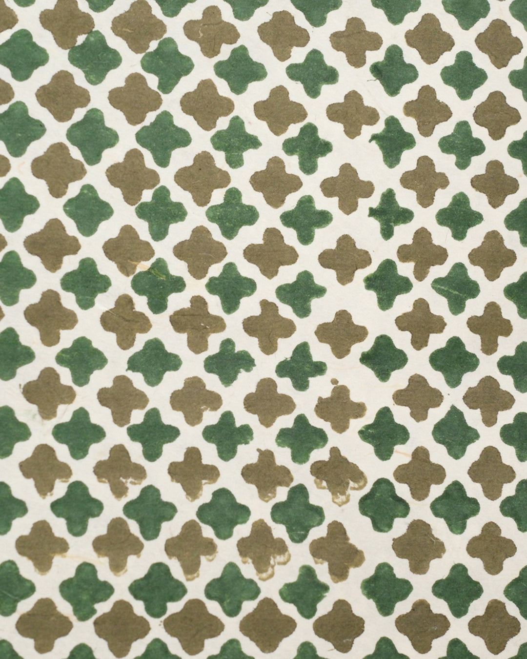 Set of 4 - The Unboxed Green Gift Wrapping Papers