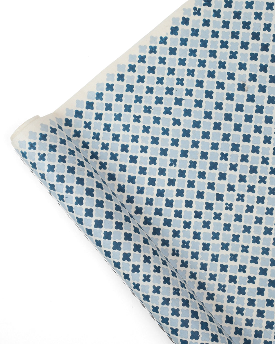 Set of 4 - The Unboxed Blue Gift Wrapping Papers
