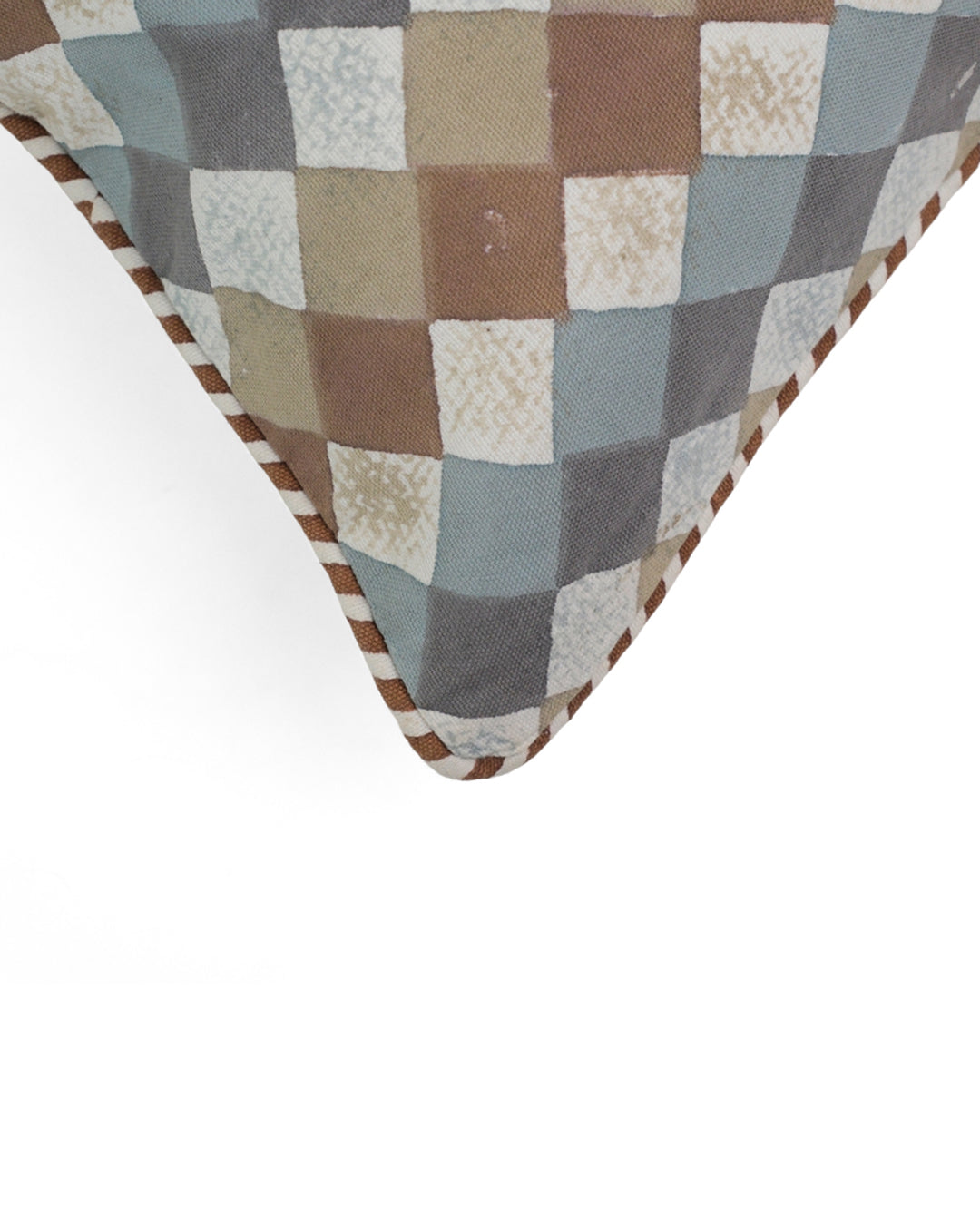 Timeless Neutrals - Rustic Diamond Cushion Cover