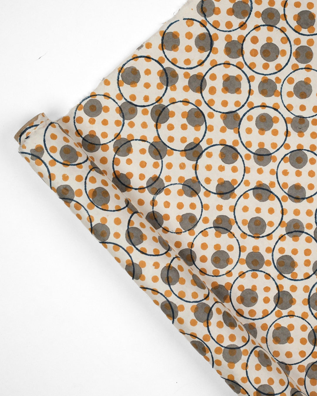 Set of 4 - The Unboxed Yellow Gift Wrapping Papers