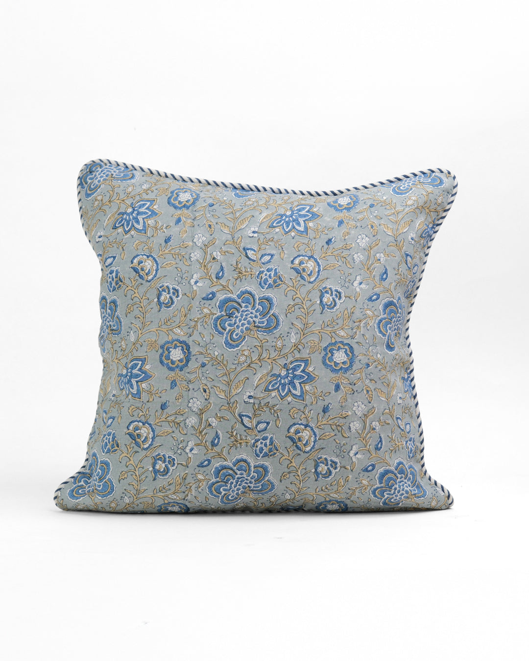 Nature's Canvas Floral Cushion Cover