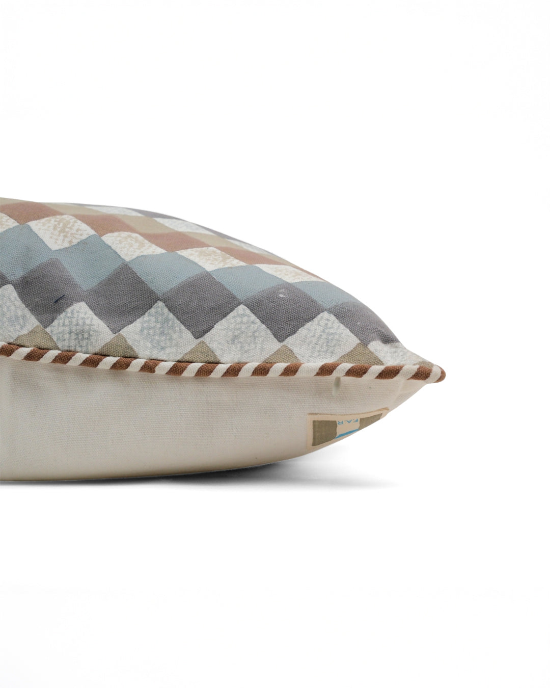 Timeless Neutrals - Rustic Diamond Cushion Cover