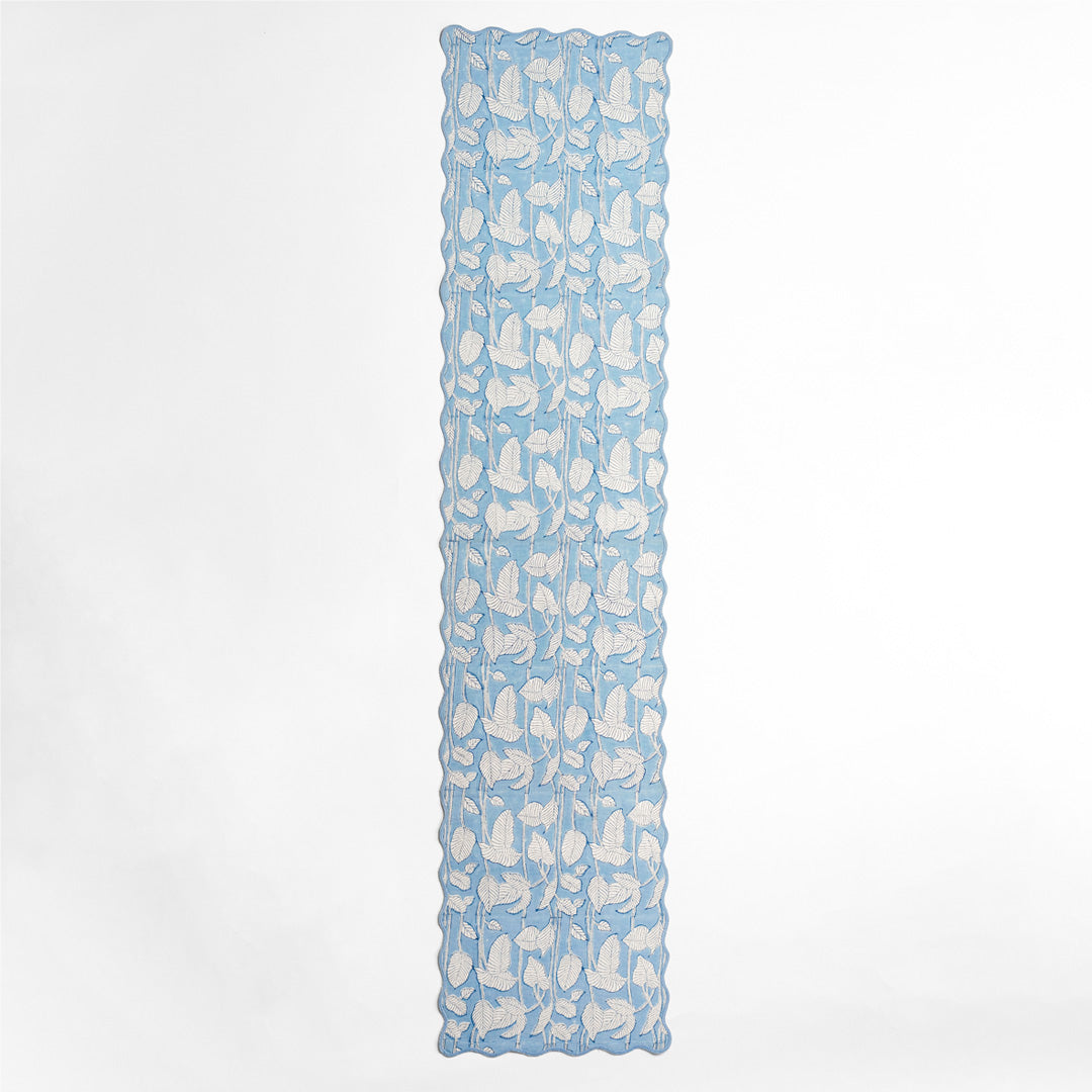 Nature's Canvas (Blue) - Table Runner