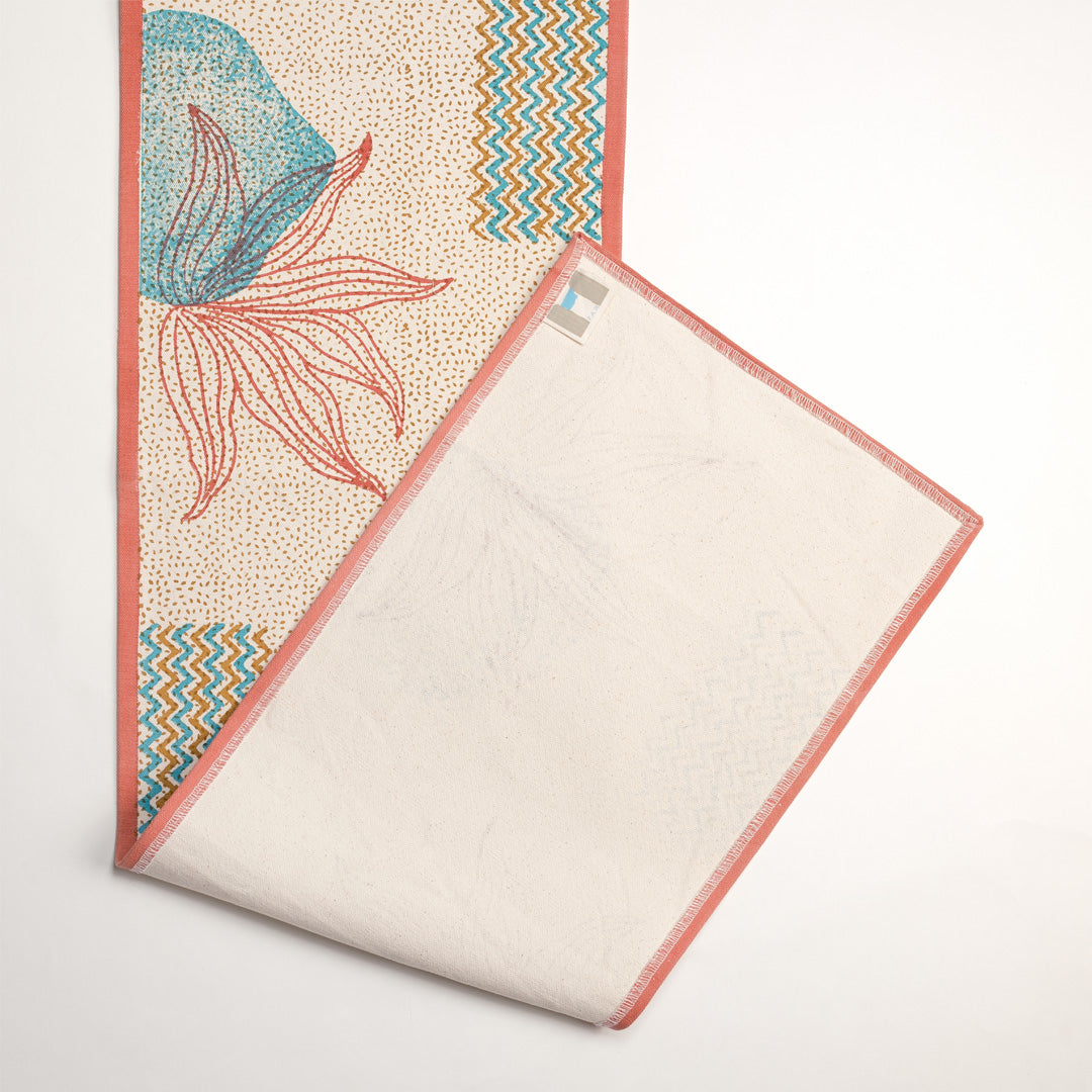 Coastal Breeze (Plam Leaf) - Table Runner