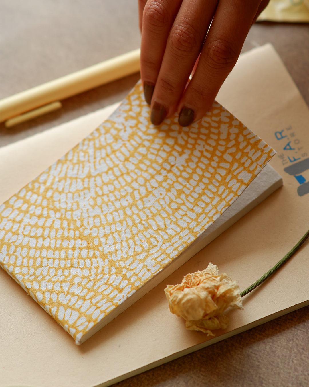 Yellow Grain - Notepad (S)