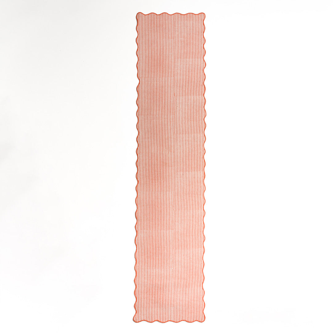 Nature's Canvas (Red) - Table Runner