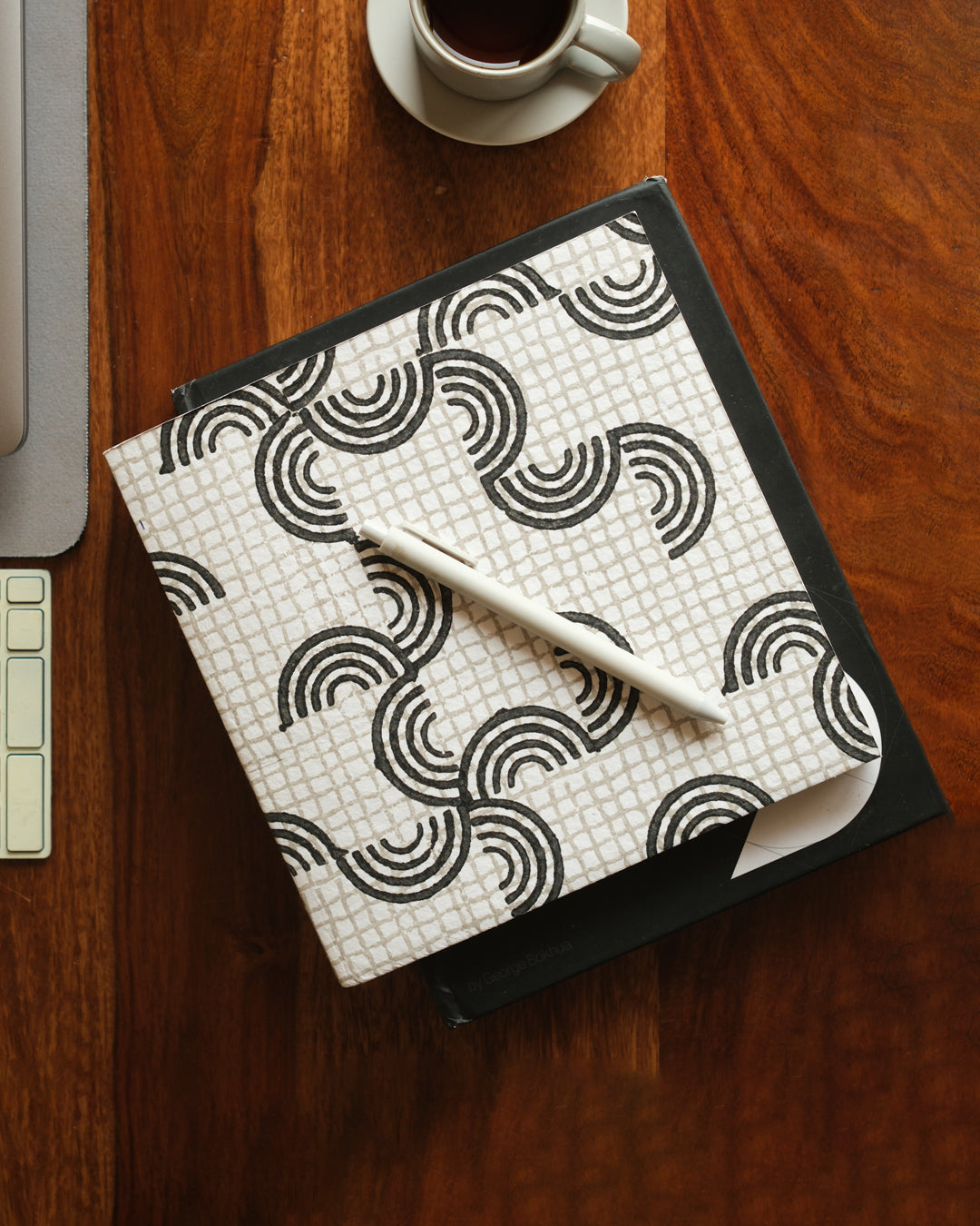 Obsidian  Arcs - Square Diary