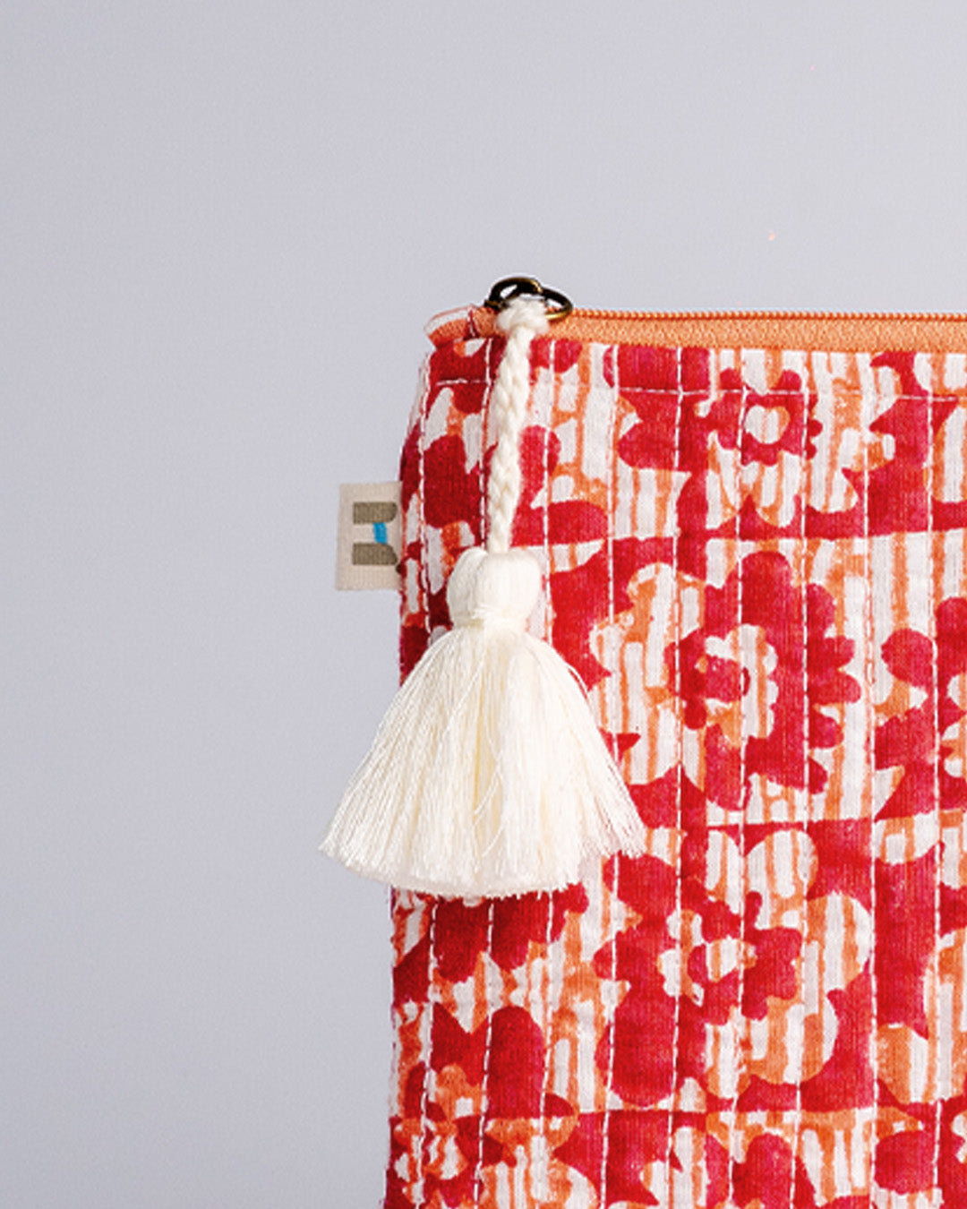 Floret Red - Cable Pouch