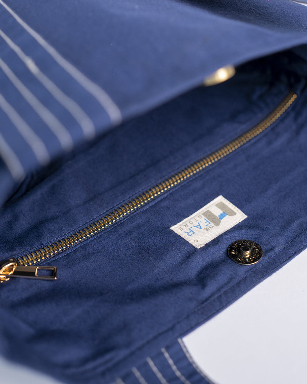 Gond Ashwa Blue Tote Bag