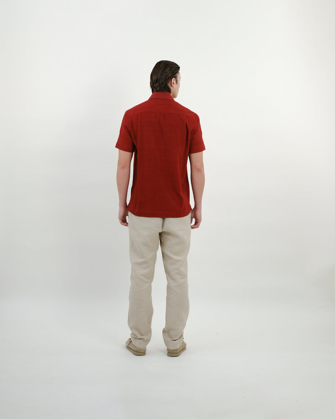 Manjistha Ajrakh Short Sleeve Shirt