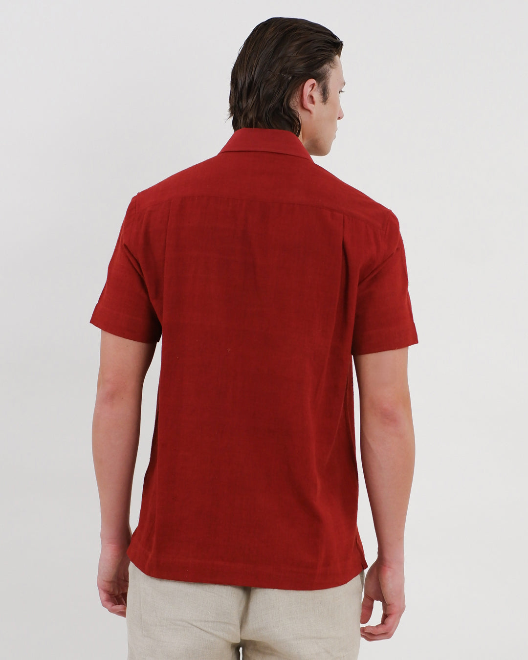 Manjistha Ajrakh Short Sleeve Shirt