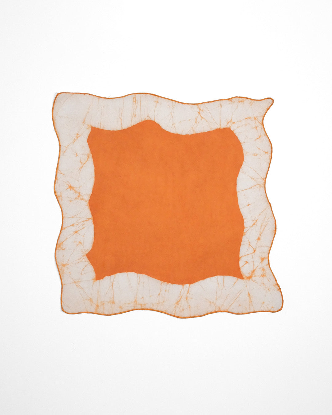 Set of 6 - Waves Rust Cocktail Napkins