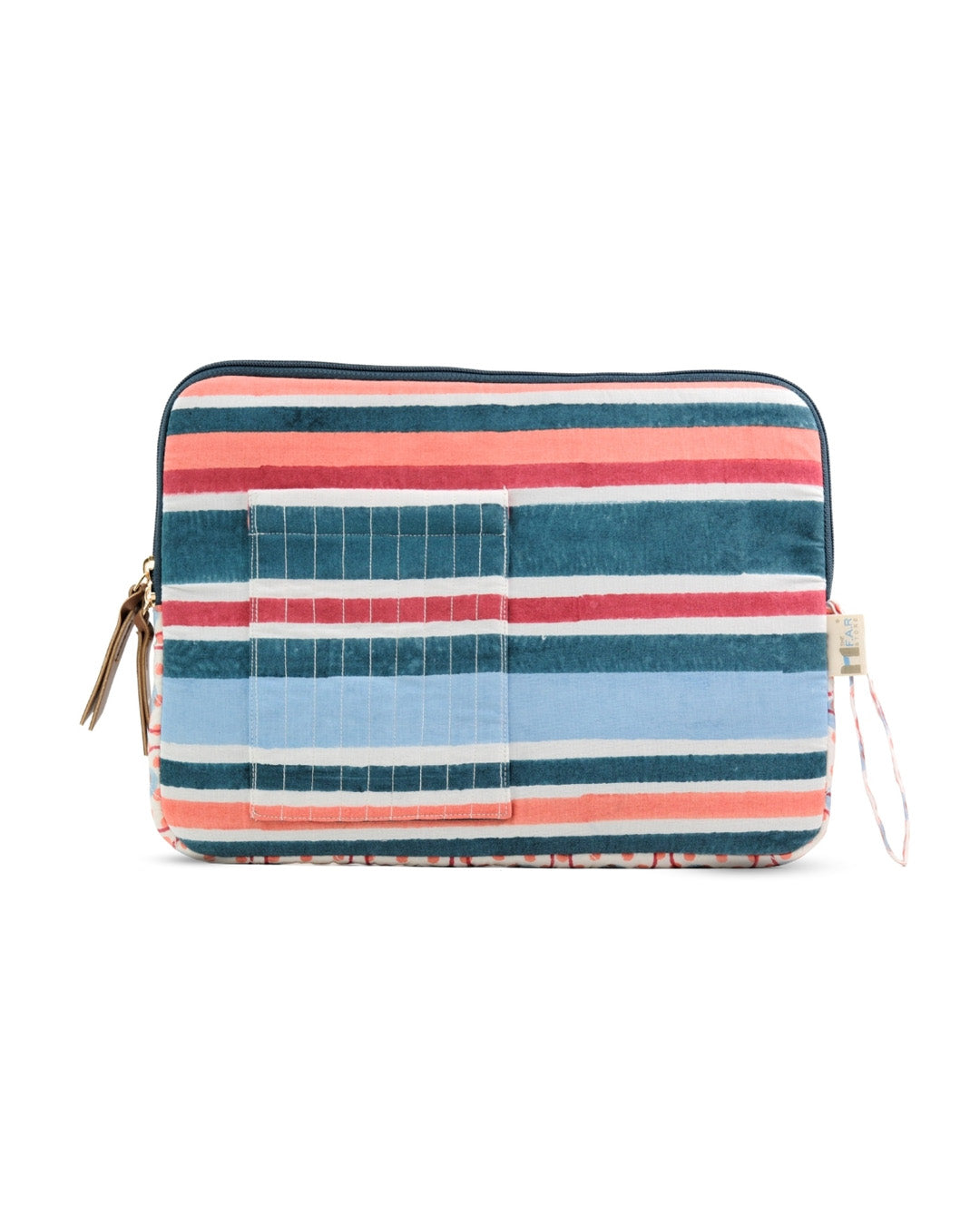 Barcode Red Blue - Laptop Sleeve