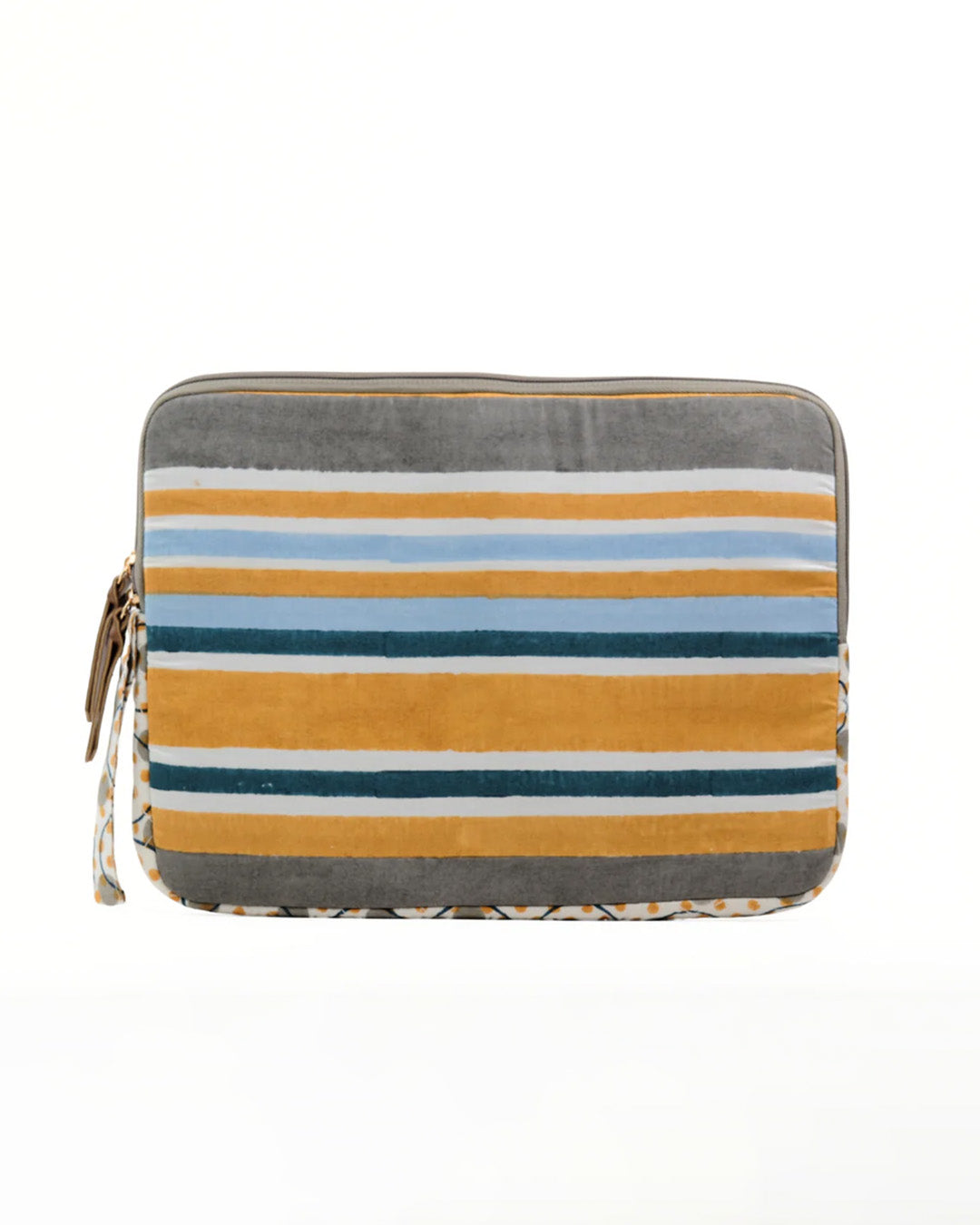 Barcode Yellow Blue - Laptop Sleeve