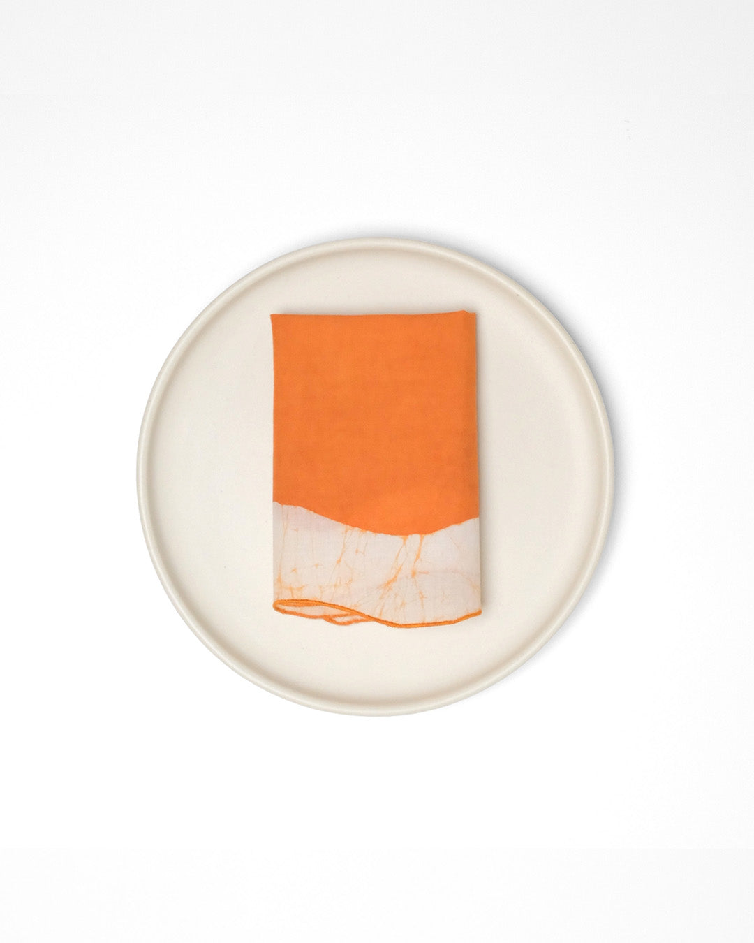 Set of 6 - Waves Rust Cocktail Napkins