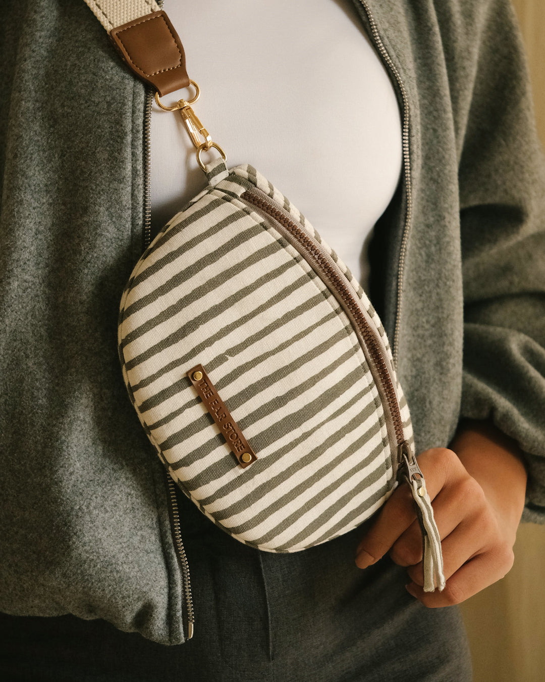 Silver Shadow Batik - Fanny Pack