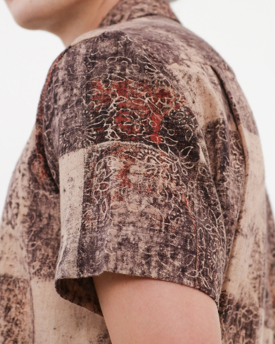 Ajrakh Imprint Short Sleeve Shirt