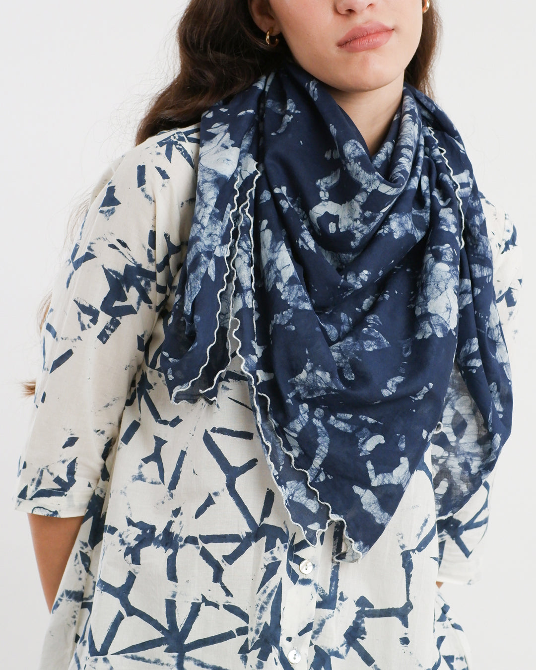 Broken Angles Block Print Co-ord Set