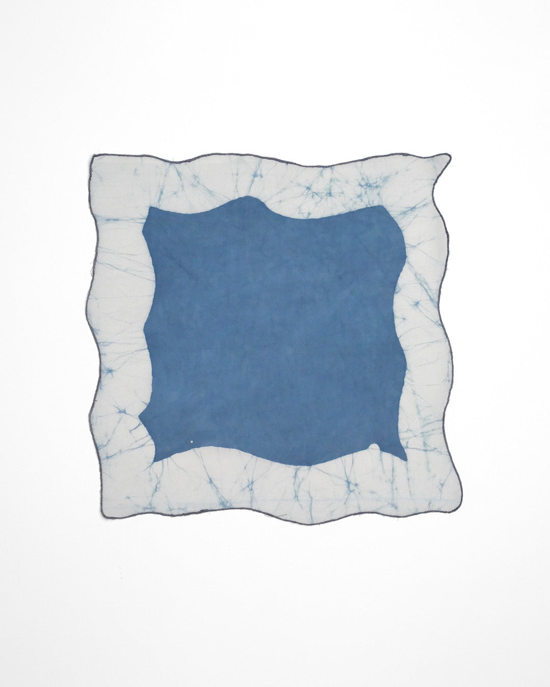 Set of 6 - Waves Blue Cocktail Napkins