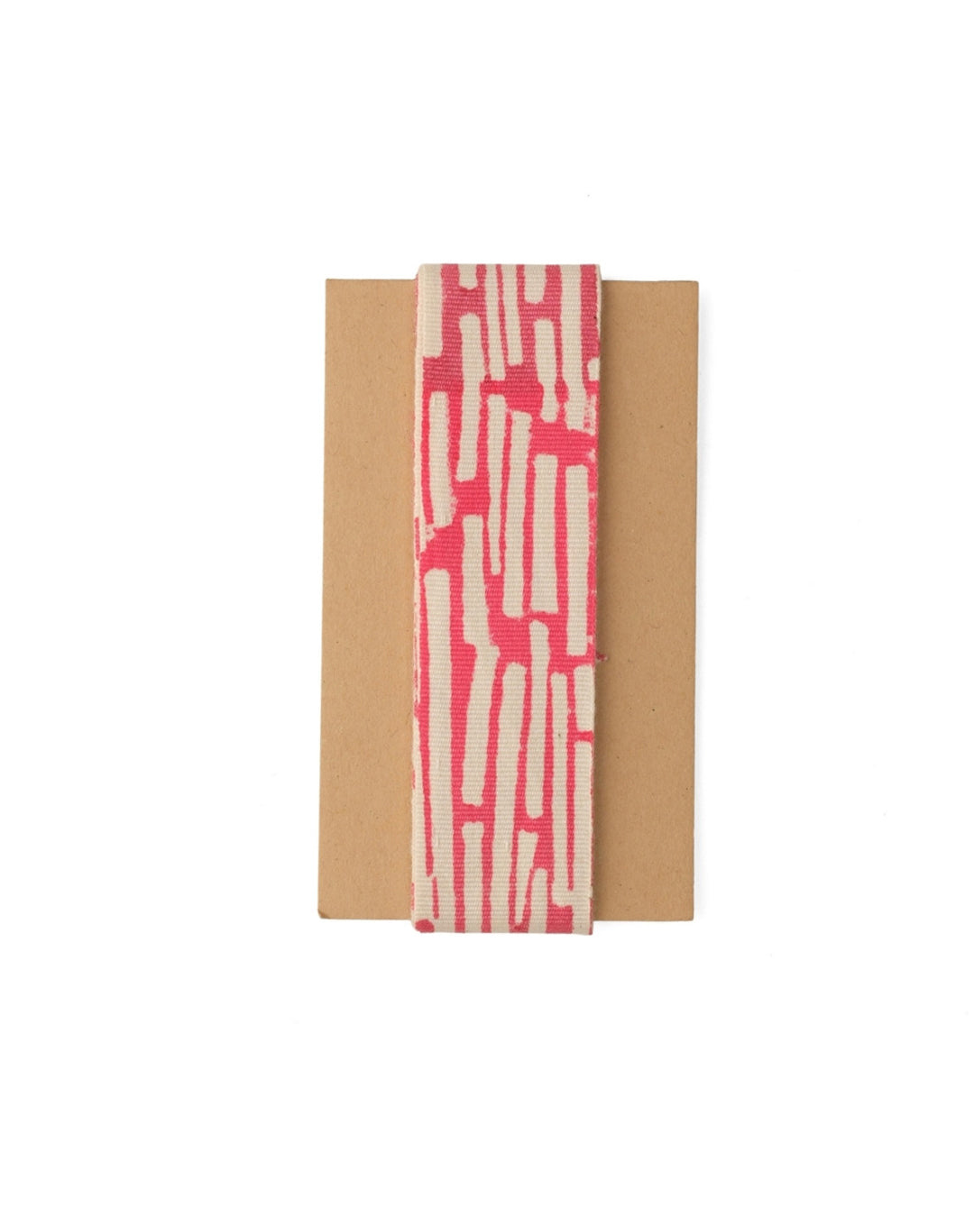Crimson Facade - 1" Fabric Gift Ribbons