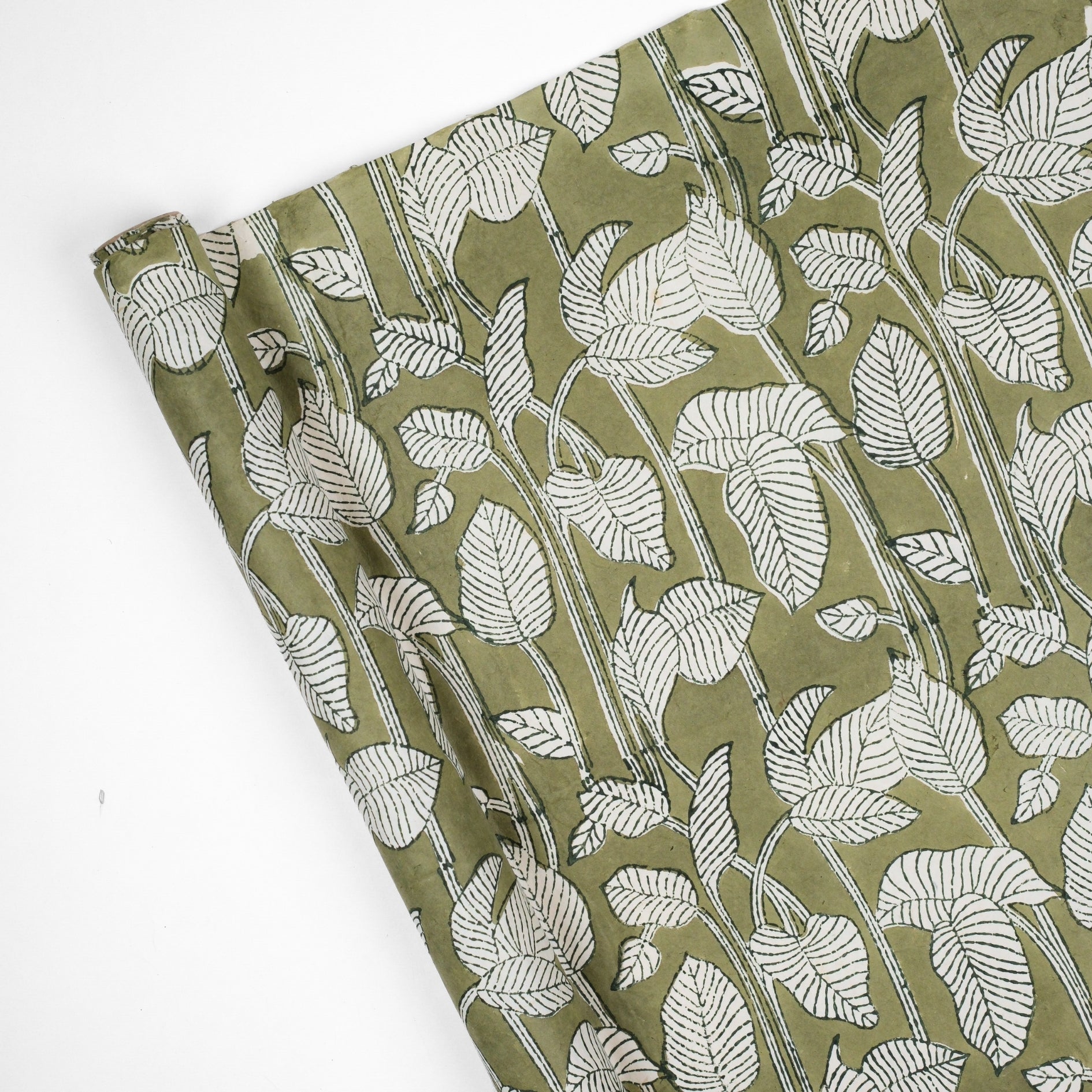 The Unboxed Green Gift Wrapping Paper